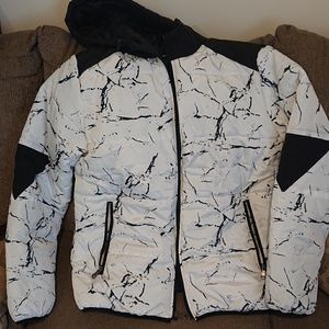 White winter Sports coat